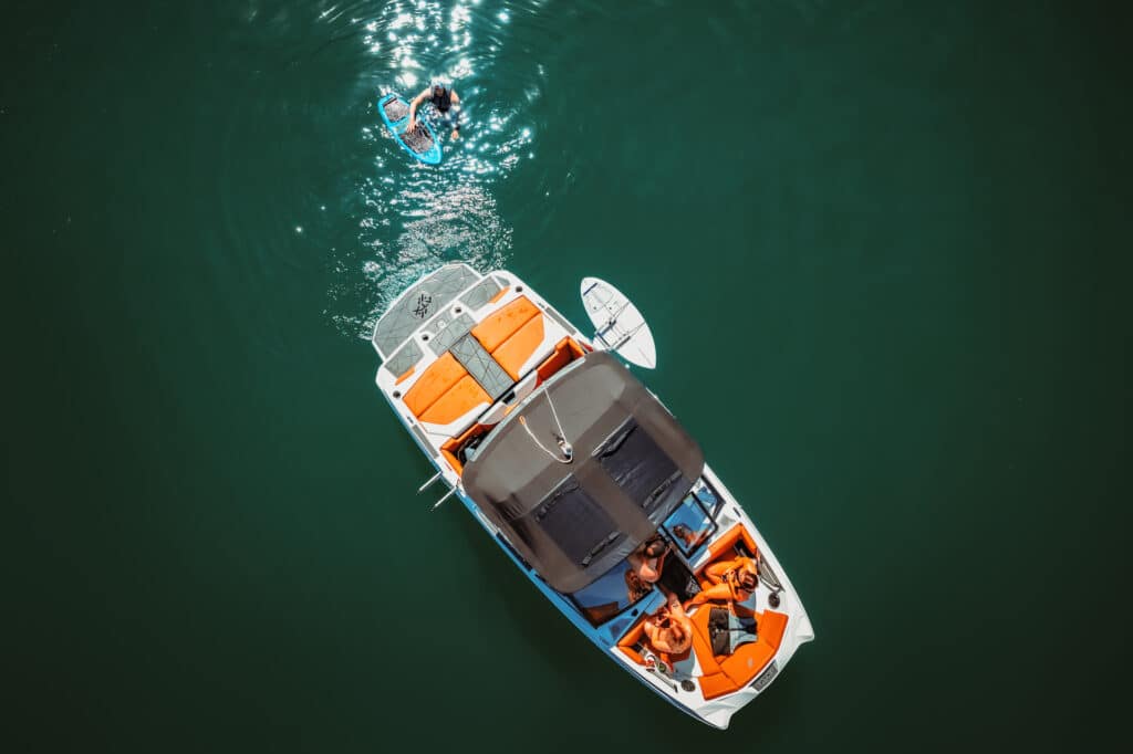 Wakesurfing in Southern Utah