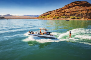 Wakesurfing in Southern Utah